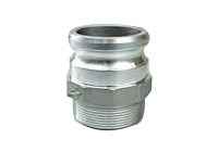 Part F Male Adapter x Male Thread<br>Cam and Groove Couplings