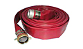 4504 Wine Red PVC Water Discharge Hose and Assemblies - Medium Duty (4504-2000-050AB)