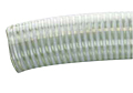 4615 Clear/White Helix PVC Water Suction Hose - 2